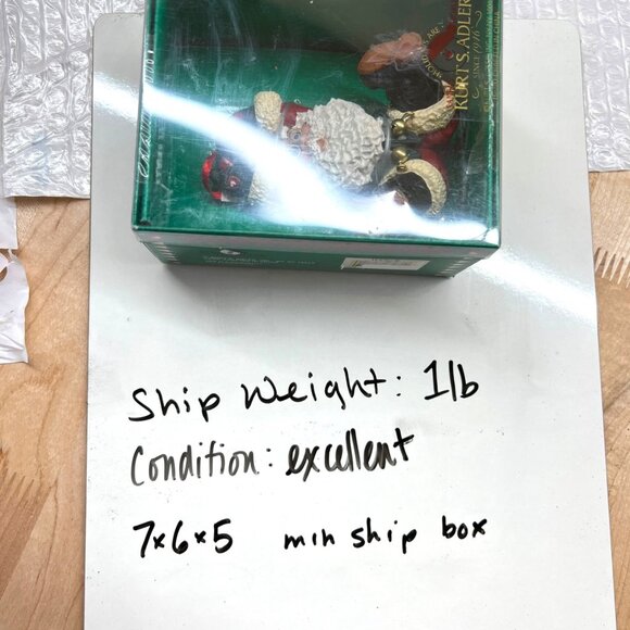 Kurt Adler Santa Santas World Holly Dearies Christmas Ornament with Bells - Picture 14 of 14